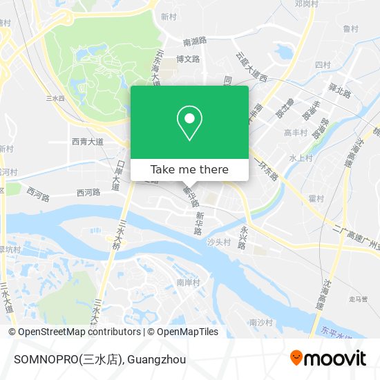 SOMNOPRO(三水店) map