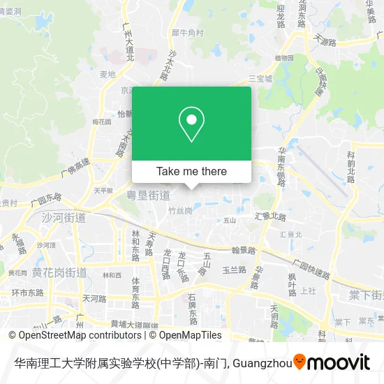 华南理工大学附属实验学校(中学部)-南门 map