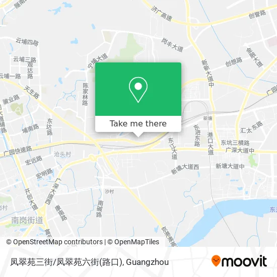 凤翠苑三街/凤翠苑六街(路口) map
