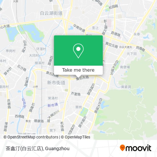 茶鑫汀(白云汇店) map