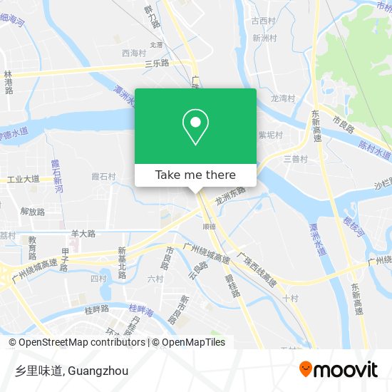 乡里味道 map