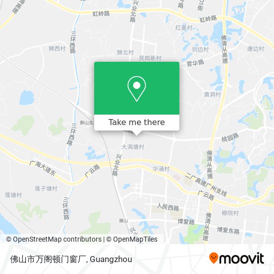 佛山市万阁顿门窗厂 map