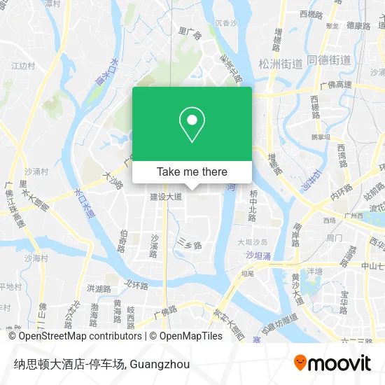 纳思顿大酒店-停车场 map