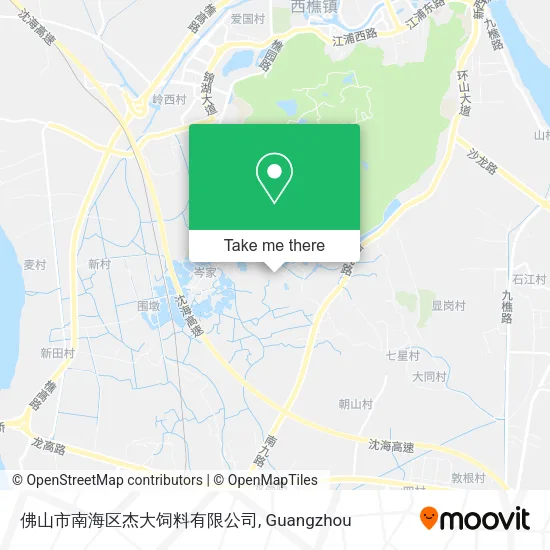 佛山市南海区杰大饲料有限公司 map