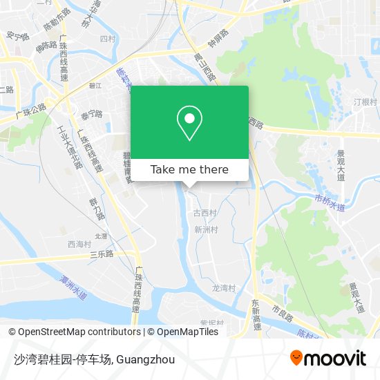 沙湾碧桂园-停车场 map