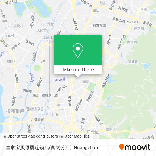 皇家宝贝母婴连锁店(萧岗分店) map