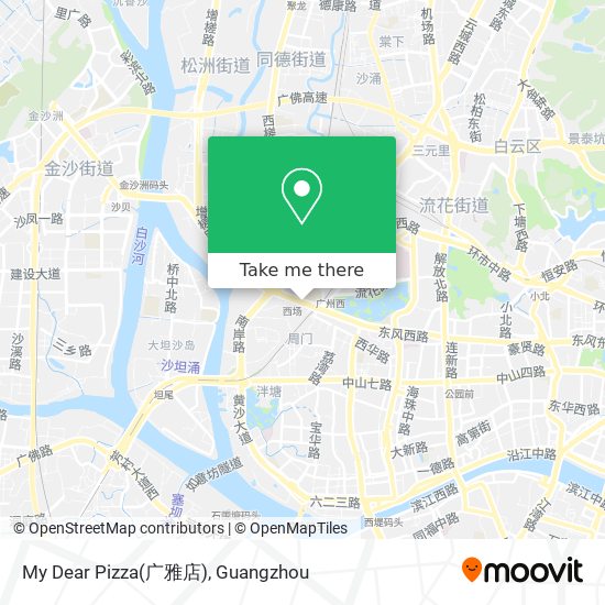 My Dear Pizza(广雅店) map