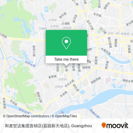和麦贺达集团直销店(荔园新天地店) map