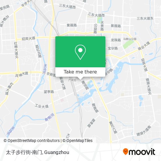 太子步行街-南门 map