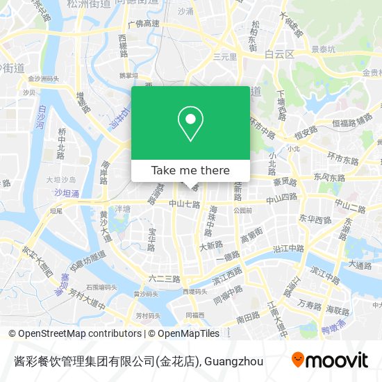 酱彩餐饮管理集团有限公司(金花店) map
