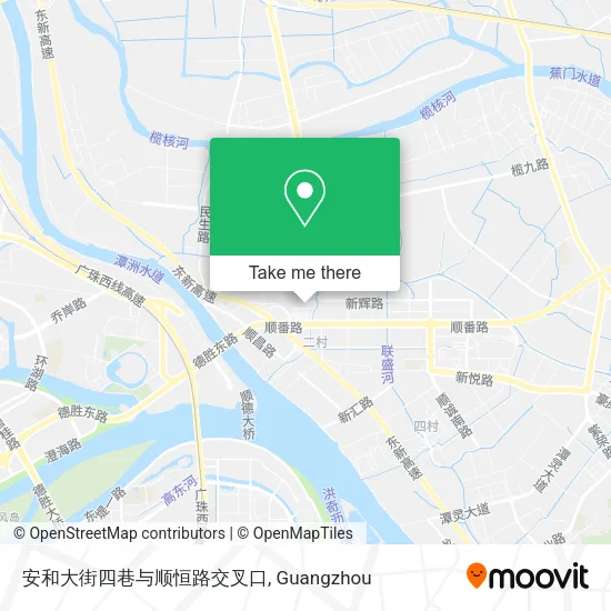 安和大街四巷与顺恒路交叉口 map