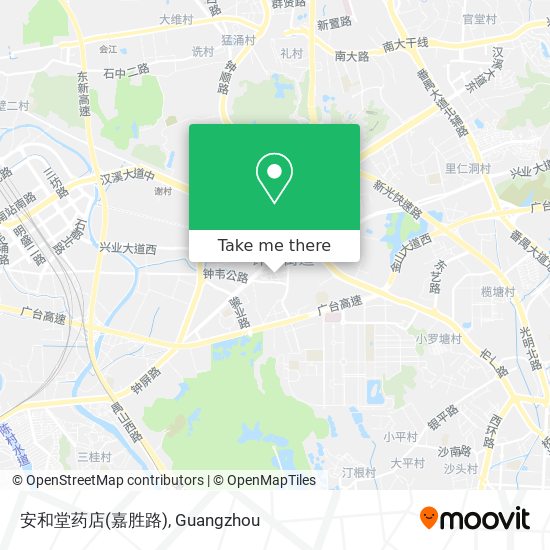 安和堂药店(嘉胜路) map