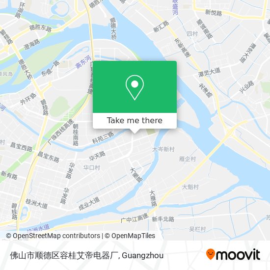 佛山市顺德区容桂艾帝电器厂 map