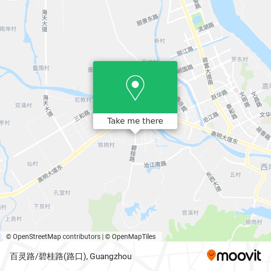 百灵路/碧桂路(路口) map