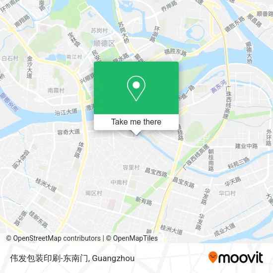 伟发包装印刷-东南门 map