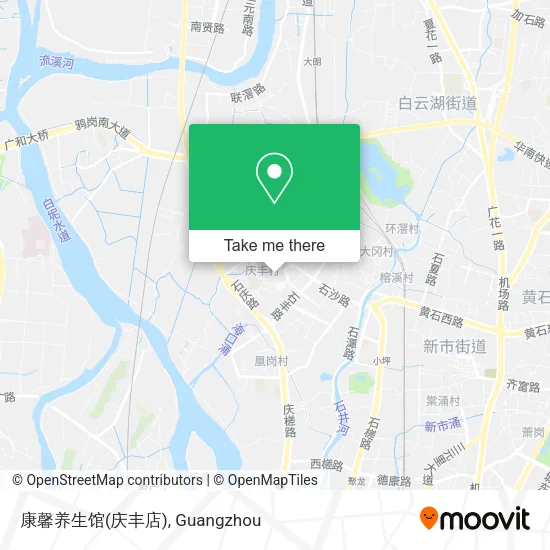 康馨养生馆(庆丰店) map