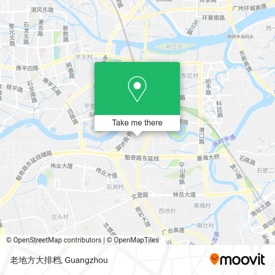 老地方大排档 map