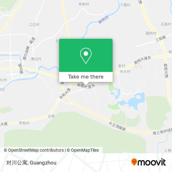 对川公寓 map