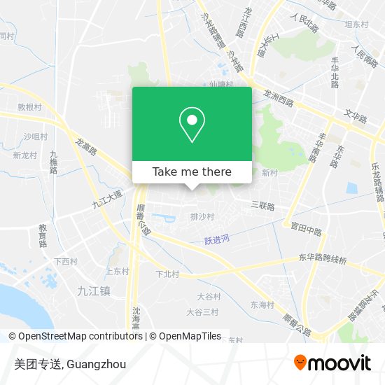 美团专送 map