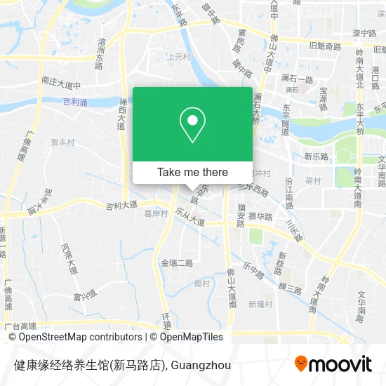 健康缘经络养生馆(新马路店) map