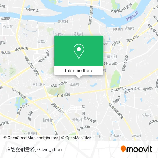 信隆鑫创意谷 map