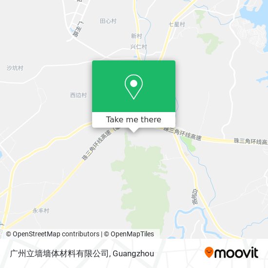 广州立墙墙体材料有限公司 map
