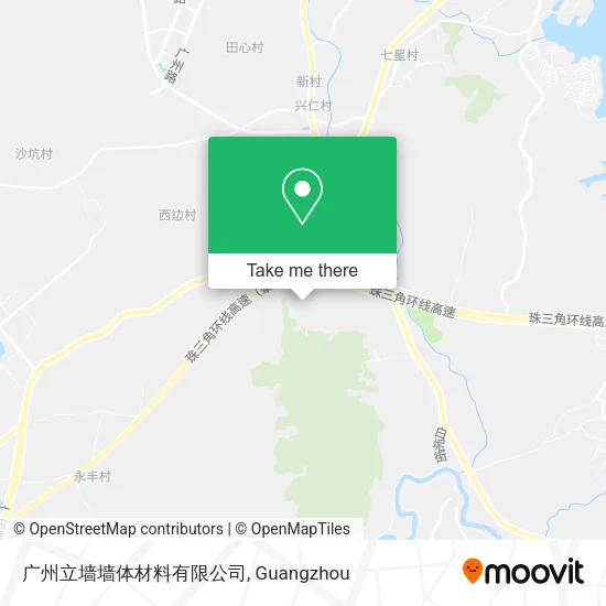 广州立墙墙体材料有限公司 map