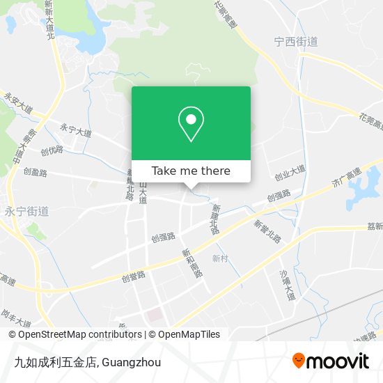 九如成利五金店 map