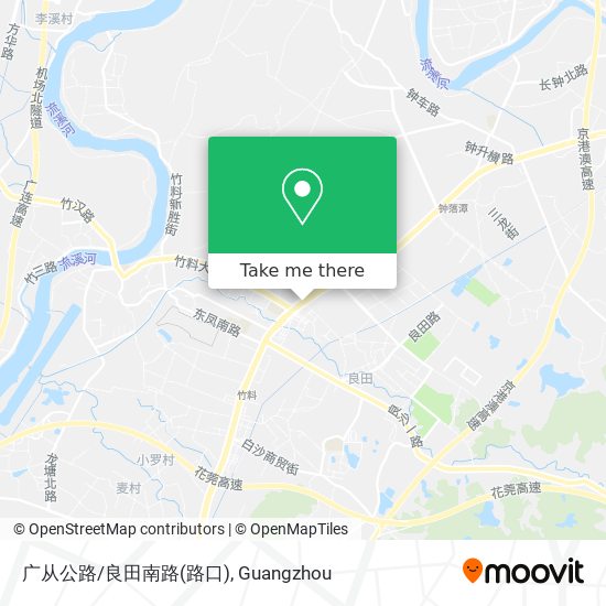 广从公路/良田南路(路口) map