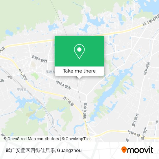 武广安置区四街佳居乐 map