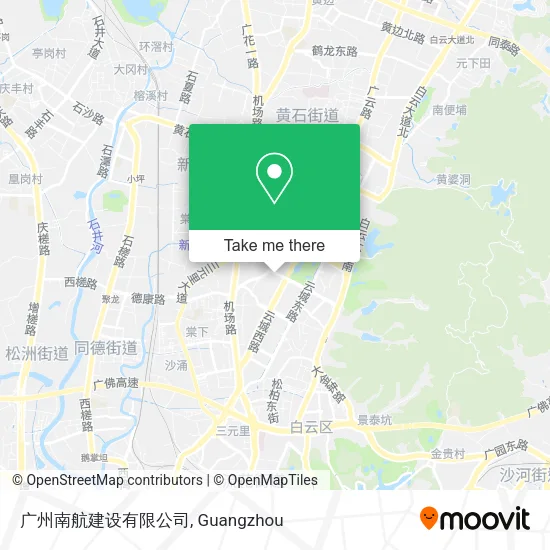 广州南航建设有限公司 map