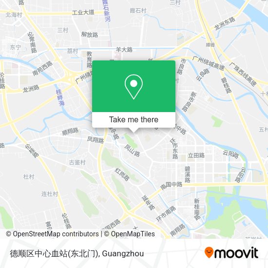 德顺区中心血站(东北门) map