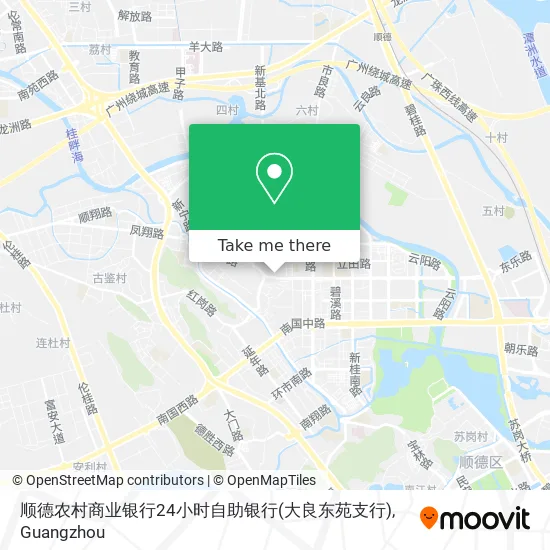 顺德农村商业银行24小时自助银行(大良东苑支行) map
