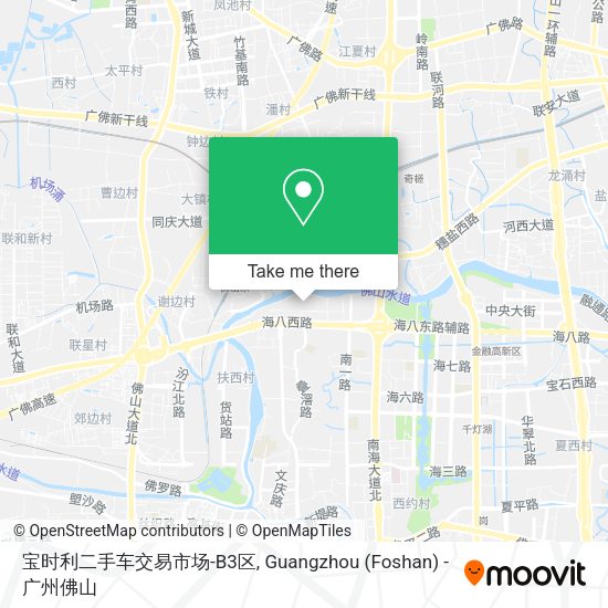 宝时利二手车交易市场-B3区 map