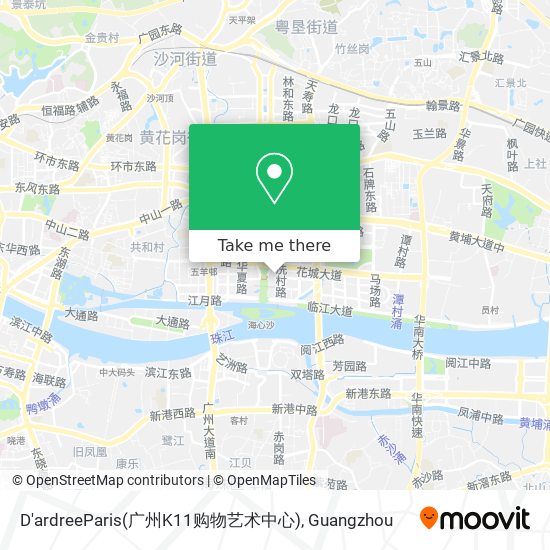 D'ardreeParis(广州K11购物艺术中心) map