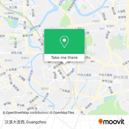 汉溪大道西 map