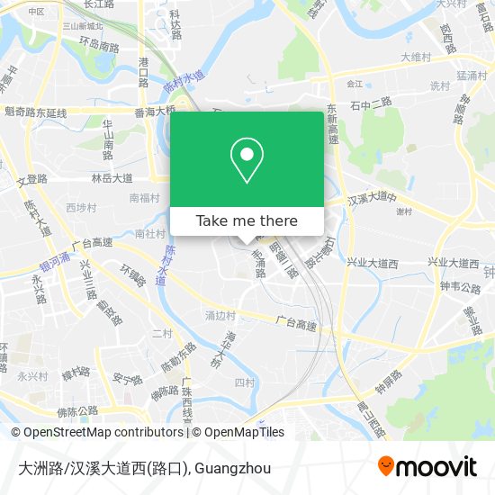 大洲路/汉溪大道西(路口) map