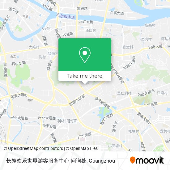长隆欢乐世界游客服务中心-问询处 map