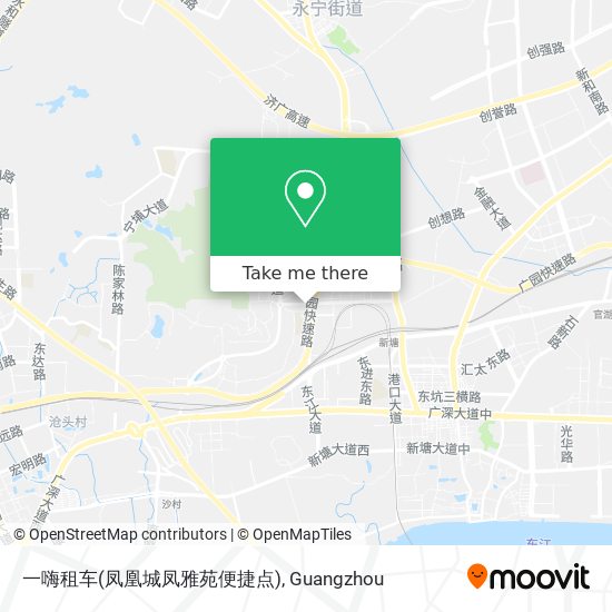 一嗨租车(凤凰城凤雅苑便捷点) map