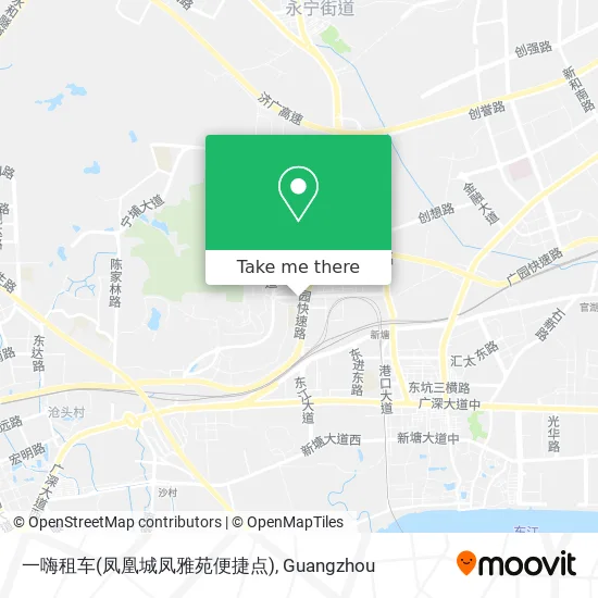 一嗨租车(凤凰城凤雅苑便捷点) map