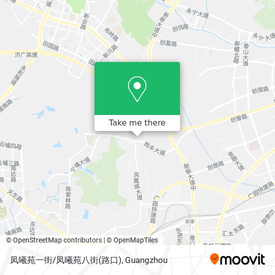 凤曦苑一街/凤曦苑八街(路口) map