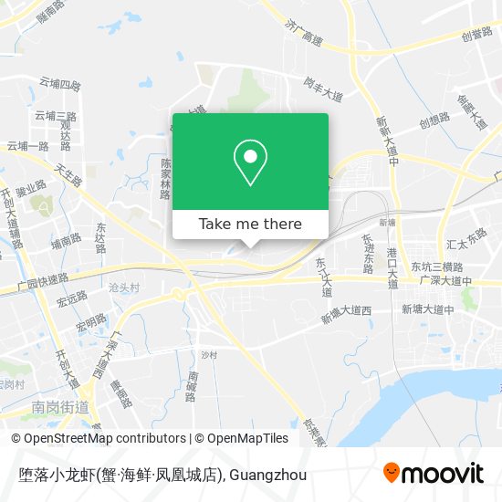 堕落小龙虾(蟹·海鲜·凤凰城店) map