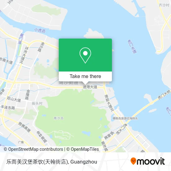 乐而美汉堡茶饮(天翰街店) map