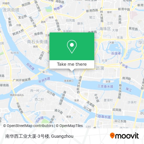 南华西工业大厦-3号楼 map
