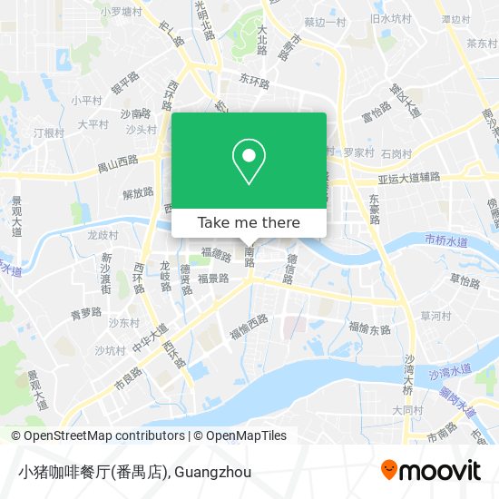 小猪咖啡餐厅(番禺店) map