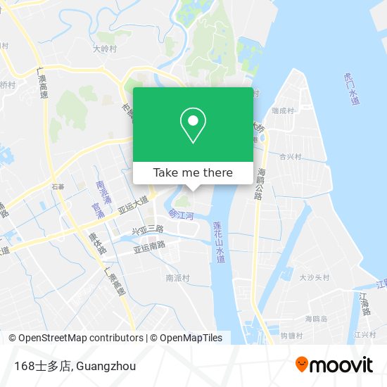 168士多店 map