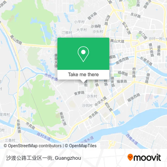 沙渡公路工业区一街 map