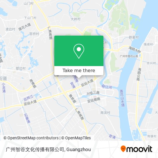 广州智谷文化传播有限公司 map
