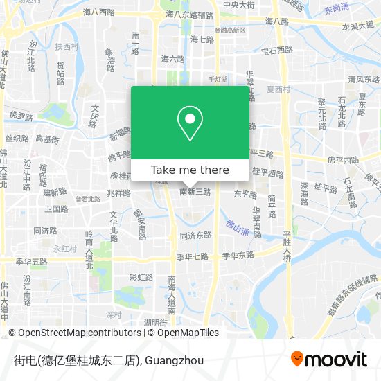 街电(德亿堡桂城东二店) map