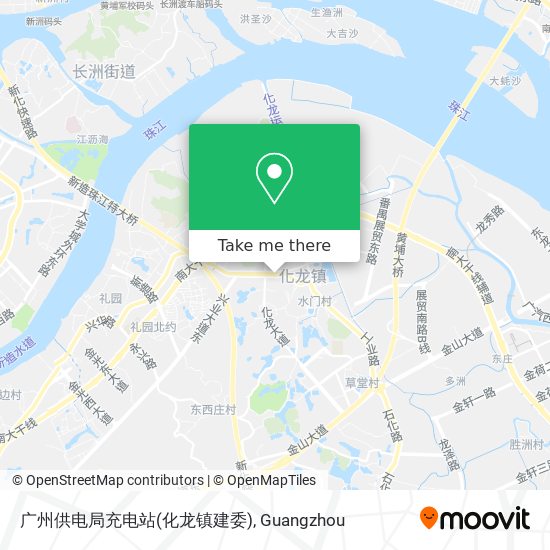 广州供电局充电站(化龙镇建委) map